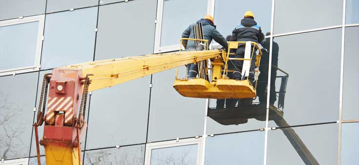 100% Glasfassadenreinigung Hamburg von ANGEL